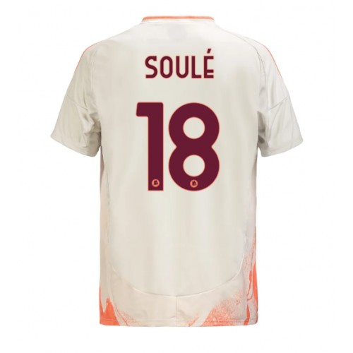 Moški Nogometni dresi AS Roma Matias Soule #18 Gostujoči 2024-25 Kratek Rokav